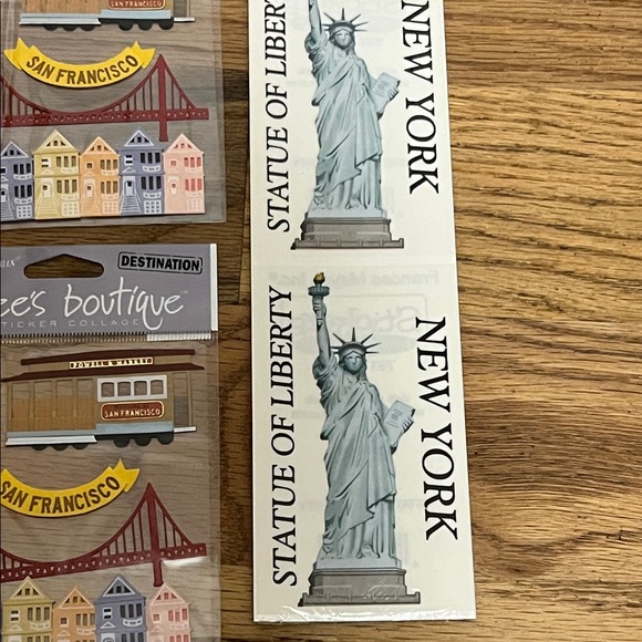 Travel-Themed Scrapbook Stickers - Picture 6 of 8